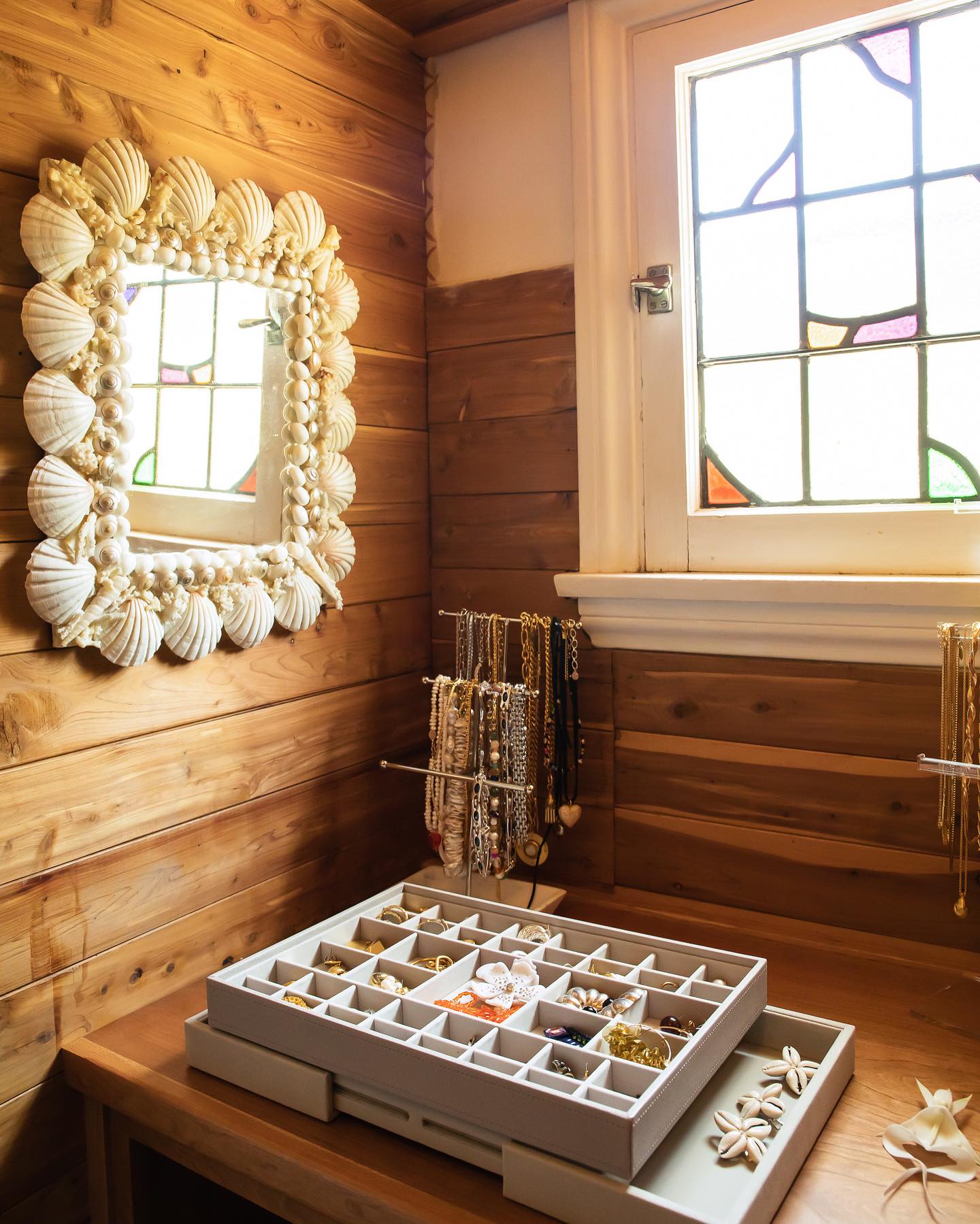 Whitney Port office jewellery storage