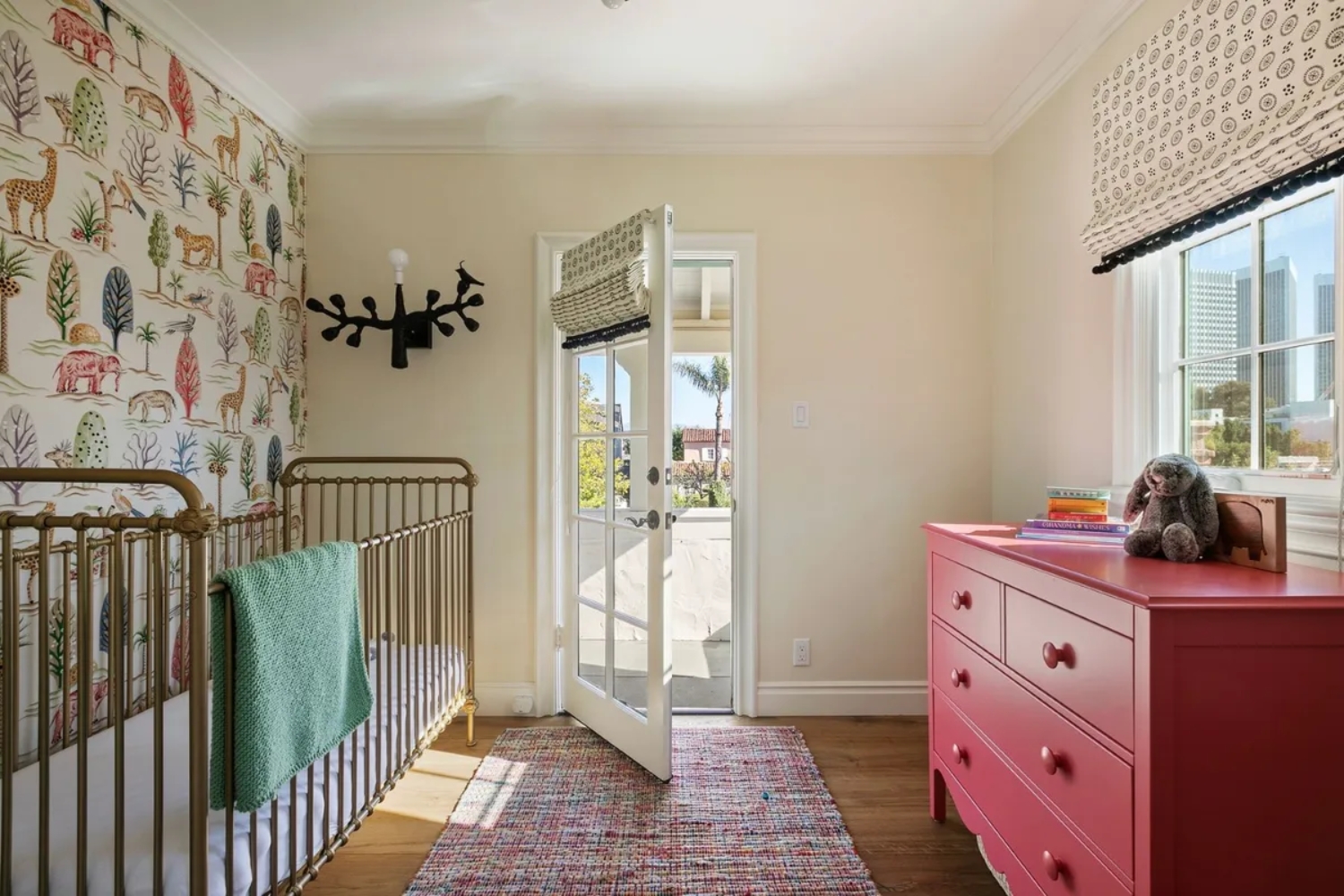 Emma Stone LA home nursery