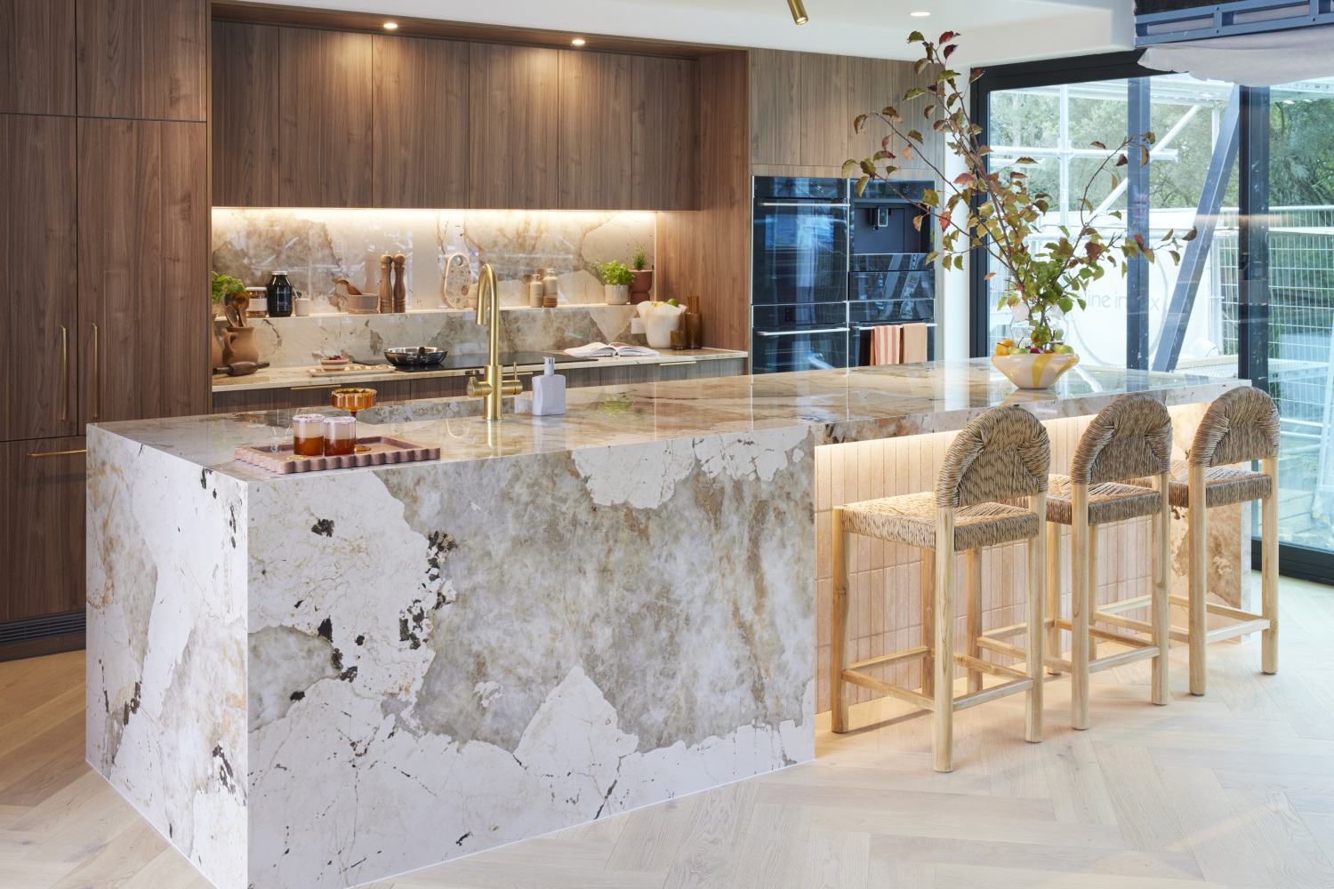 Courtney and Grant Kitchen The Block 2024