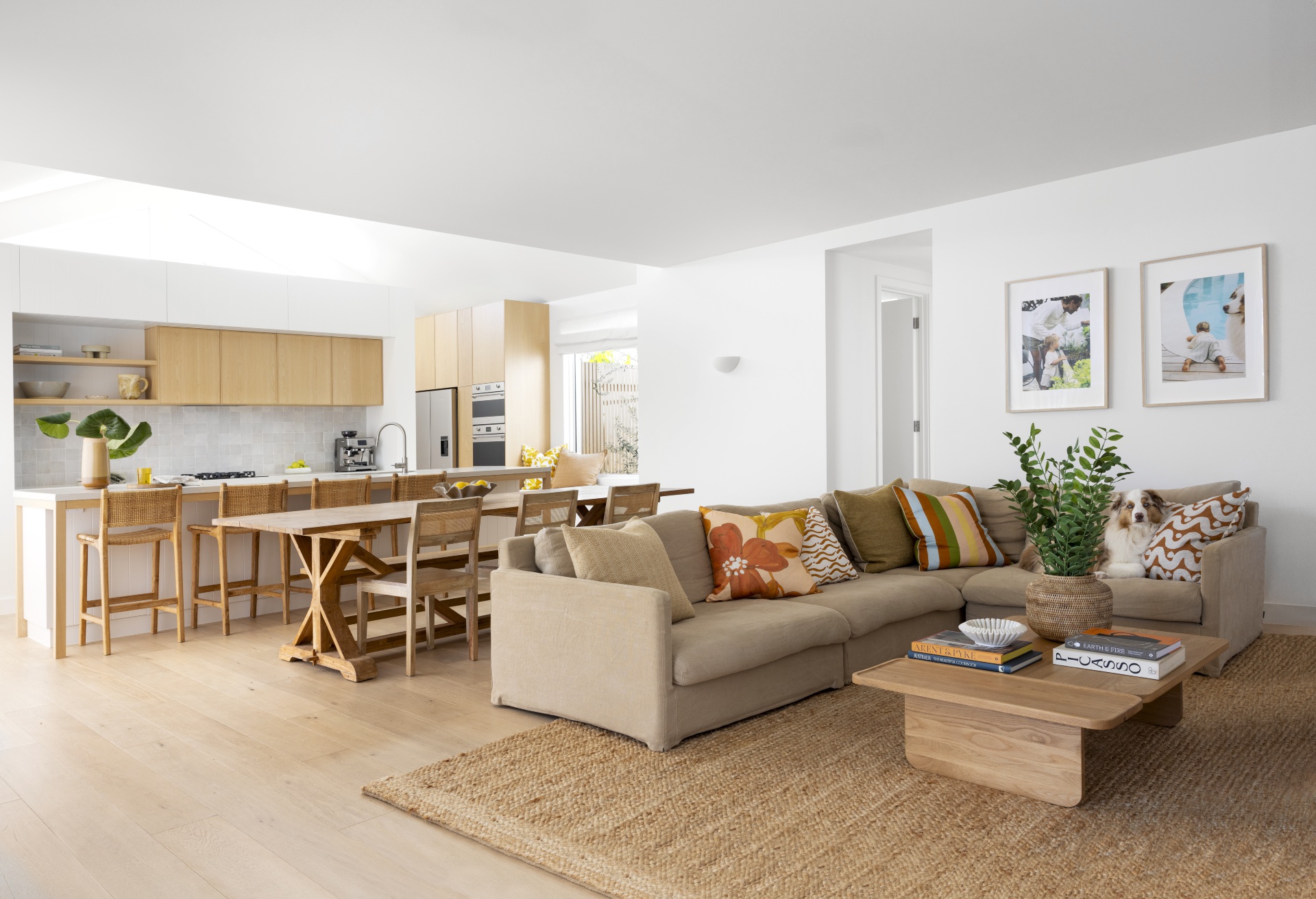 Nicola and Lachie Waller's dog.