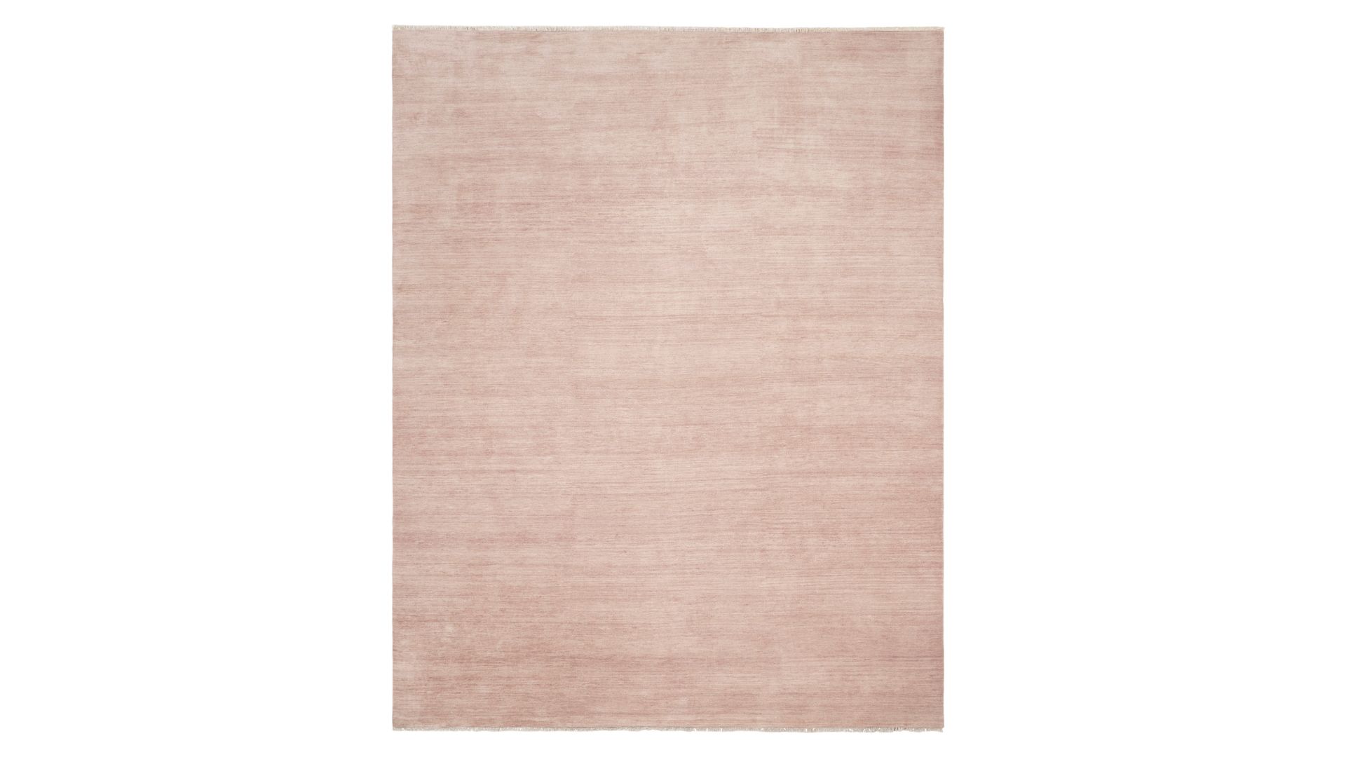 A soft pink rug