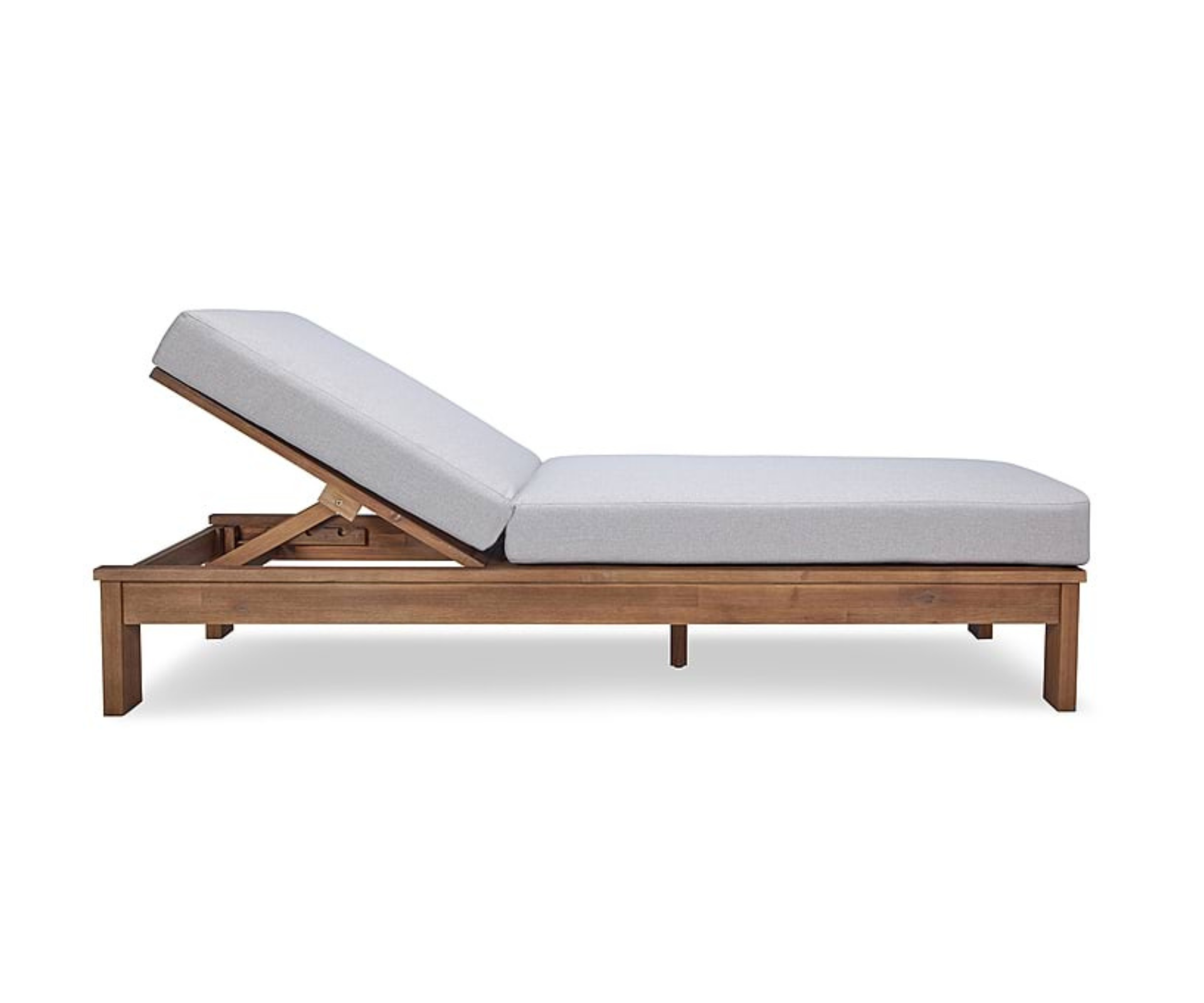 The Cannes sun lounger in Acacia Natural.