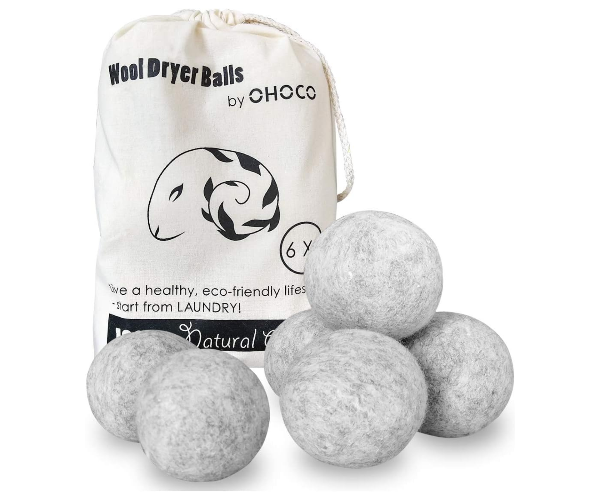 Wool dryer balls, OHOCO