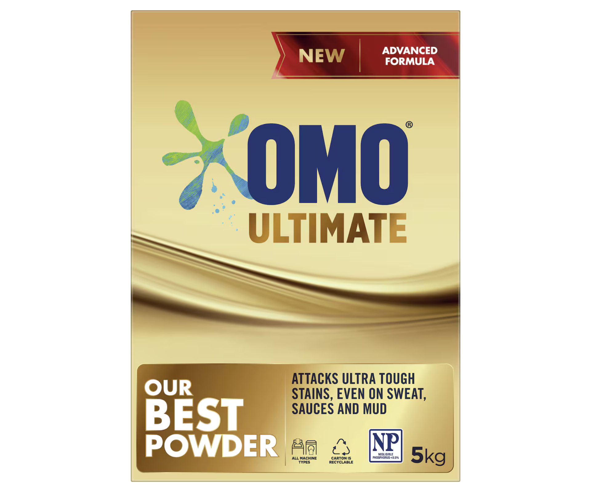 Ultimate washing powder, OMO