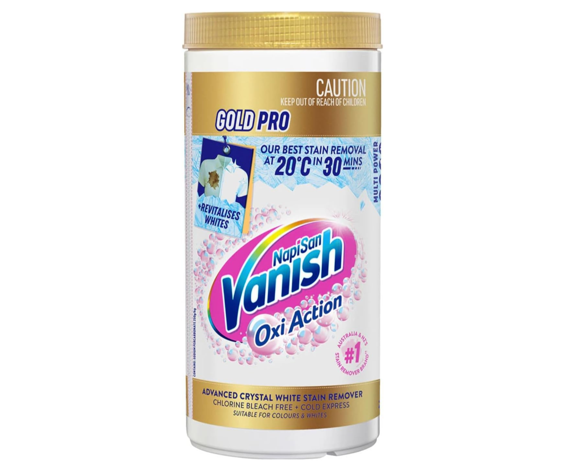 Napisan Gold Pro white stain remover, Vanish