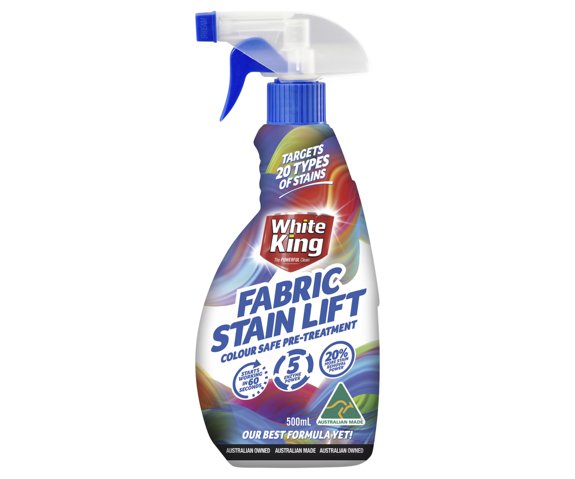 Fabric stain lift, White King