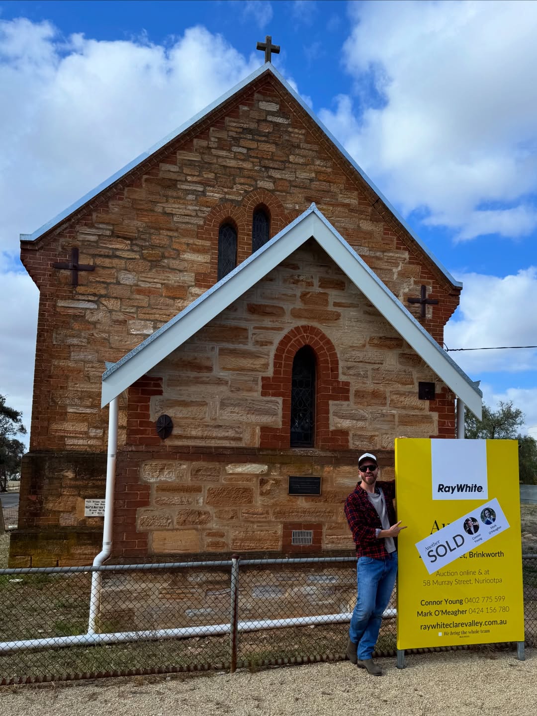 The Block's Mat Johnson has purchased a Church in rural South Australia.