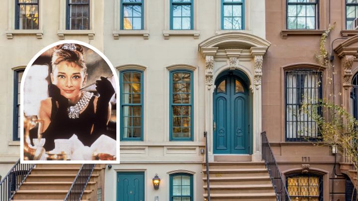 The front door that featured in Breakfast at Tiffanys.