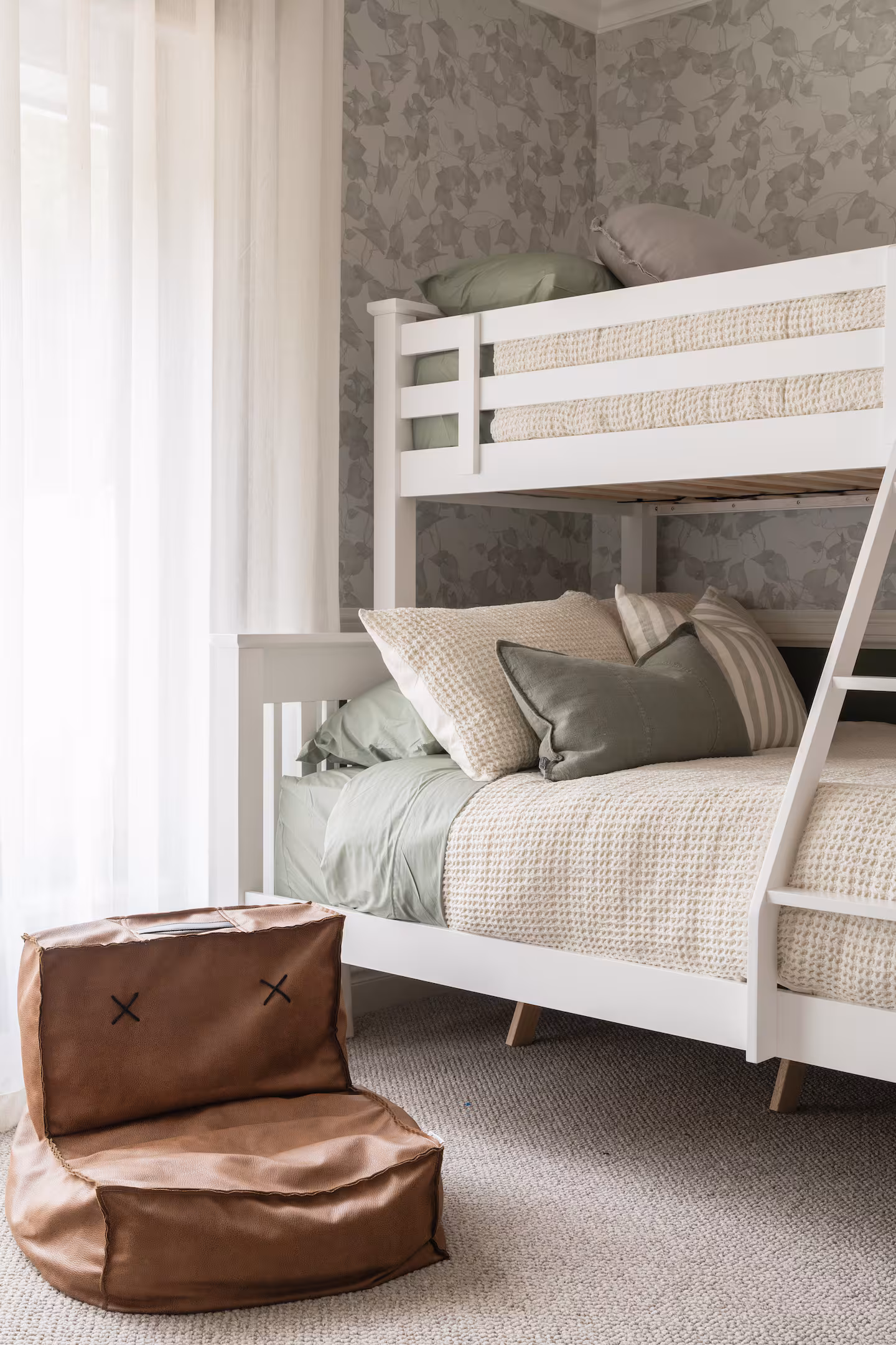 Holiday Home Makeover bunks bedroom