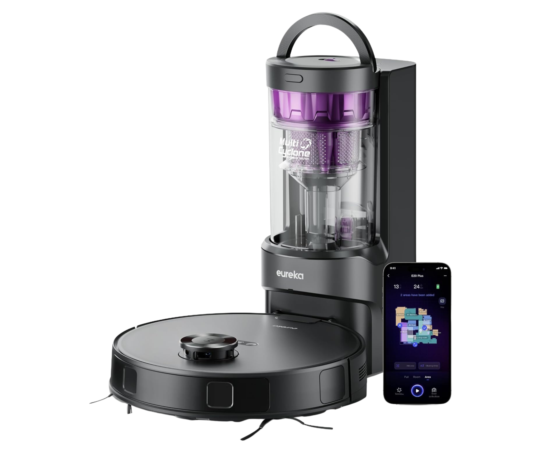 Eureka E20 Plus robot vacuum and mop