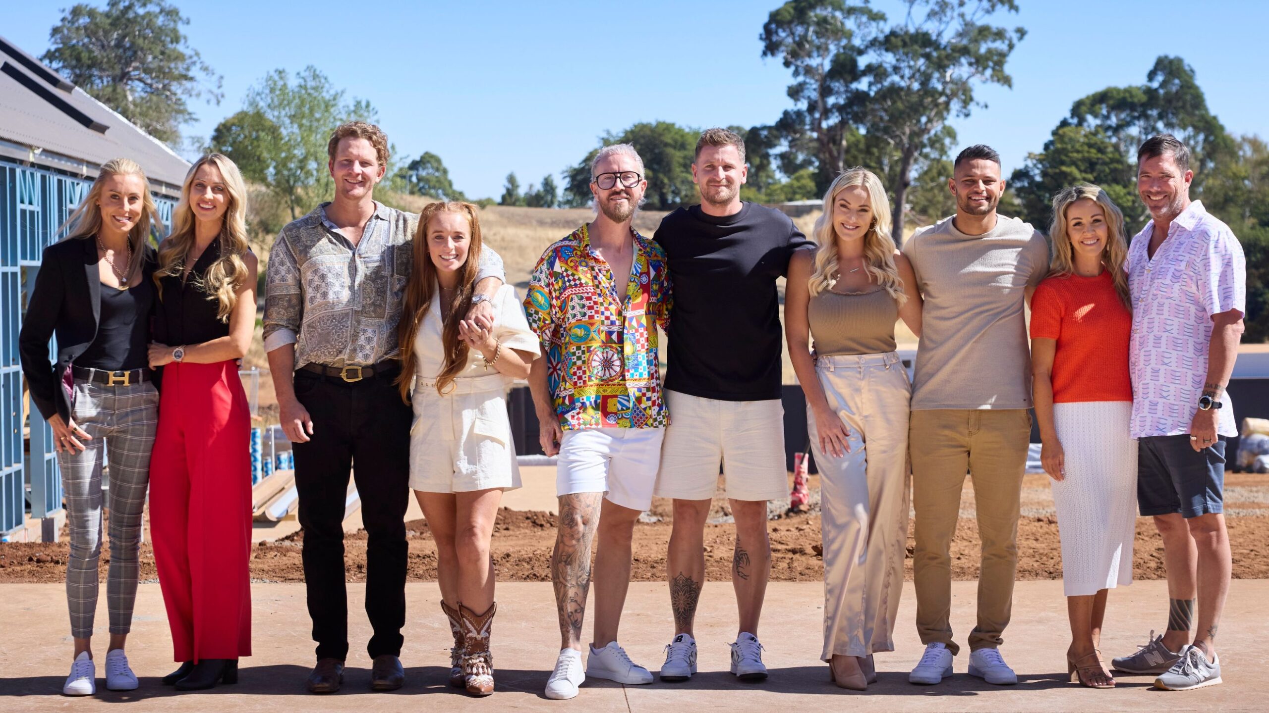 The Block contestants.