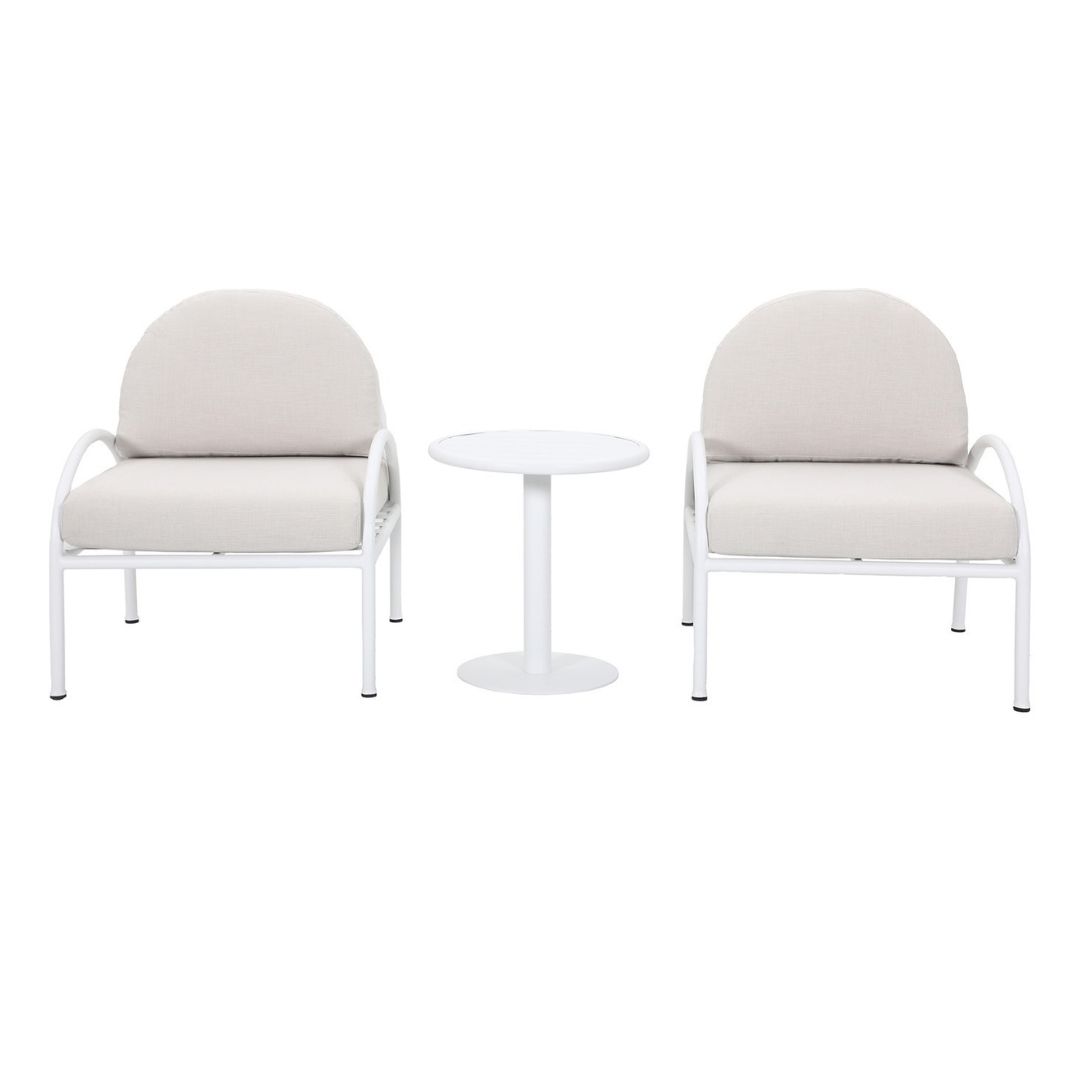 Temple & Webster Bawley Outdoor Armchair and Table Black Friday