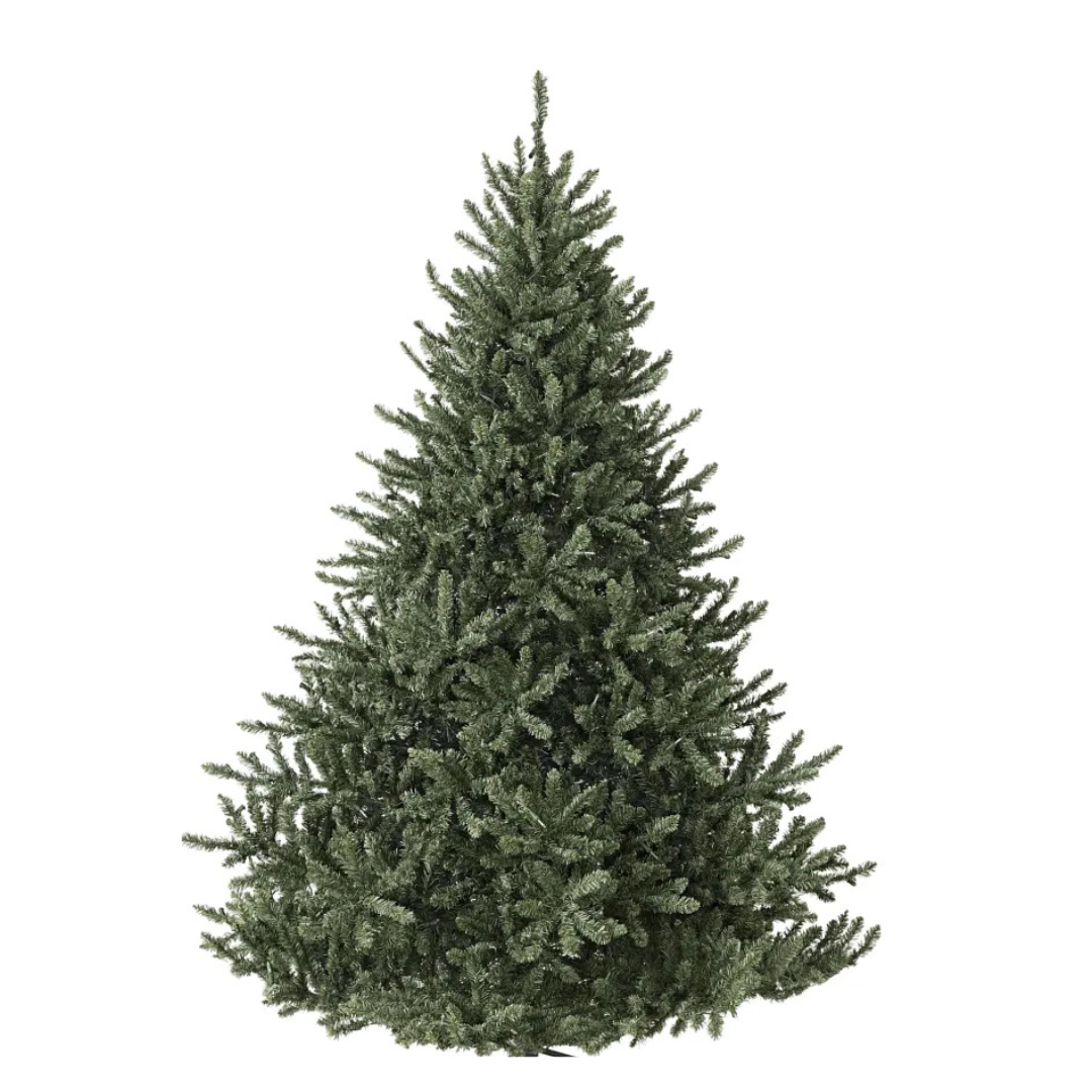 Product Image of the Pre-lit Canadian Spruce tree, as part of Home Beautiful's list of the best artificial Christmas trees from Balsam Hill's sale