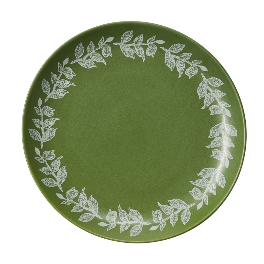 Product image of Bonnie and Neil Vines Green Plate, as part of 2025 Bonnie and Neil Black Friday sale