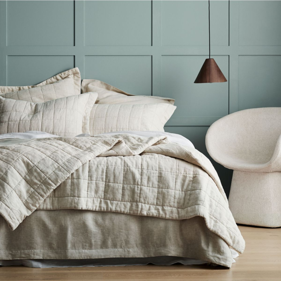 Sheridan Abbotson European Flax Linen Bed Cover
