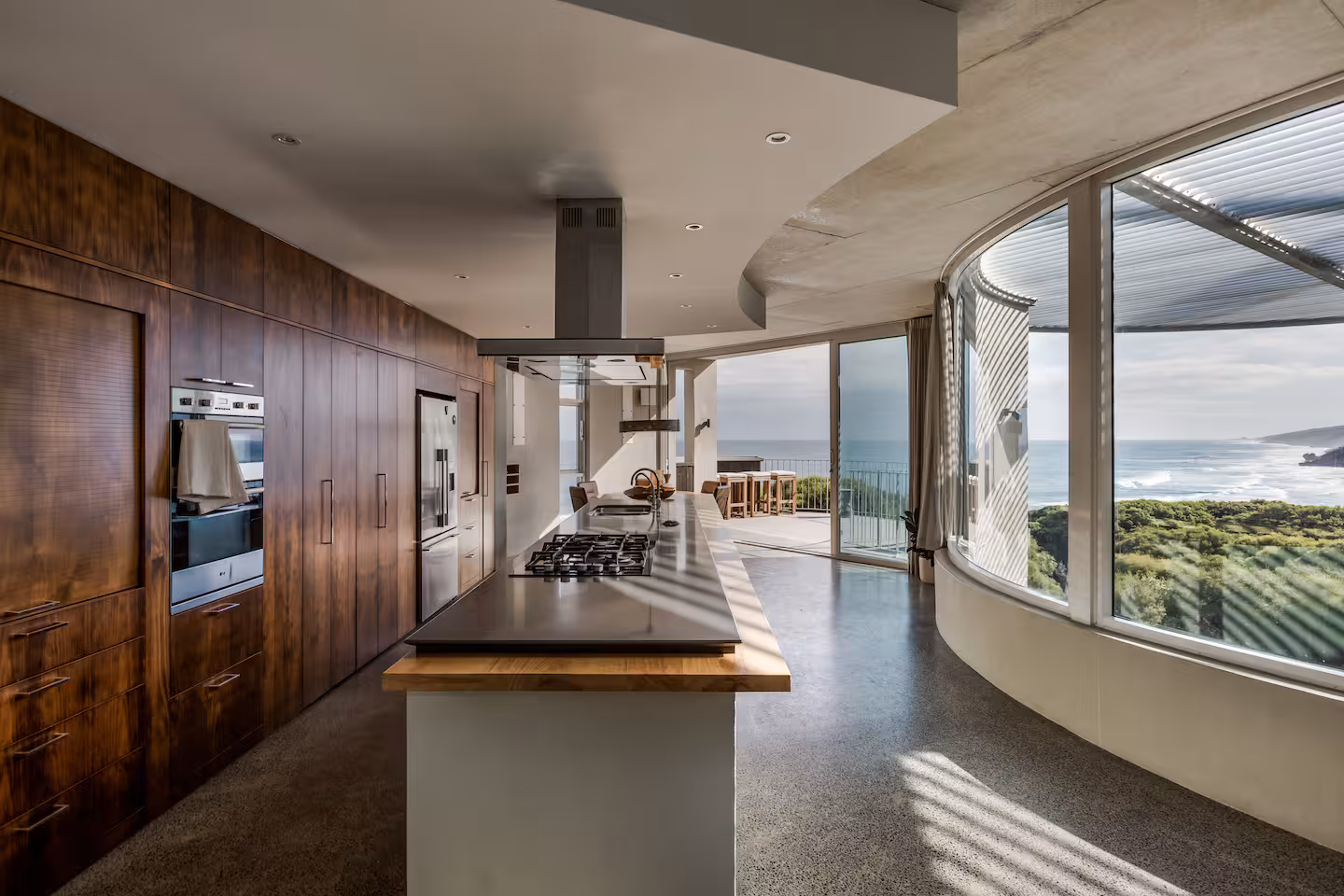 Taj Burrow's home The Nautilus kitchen