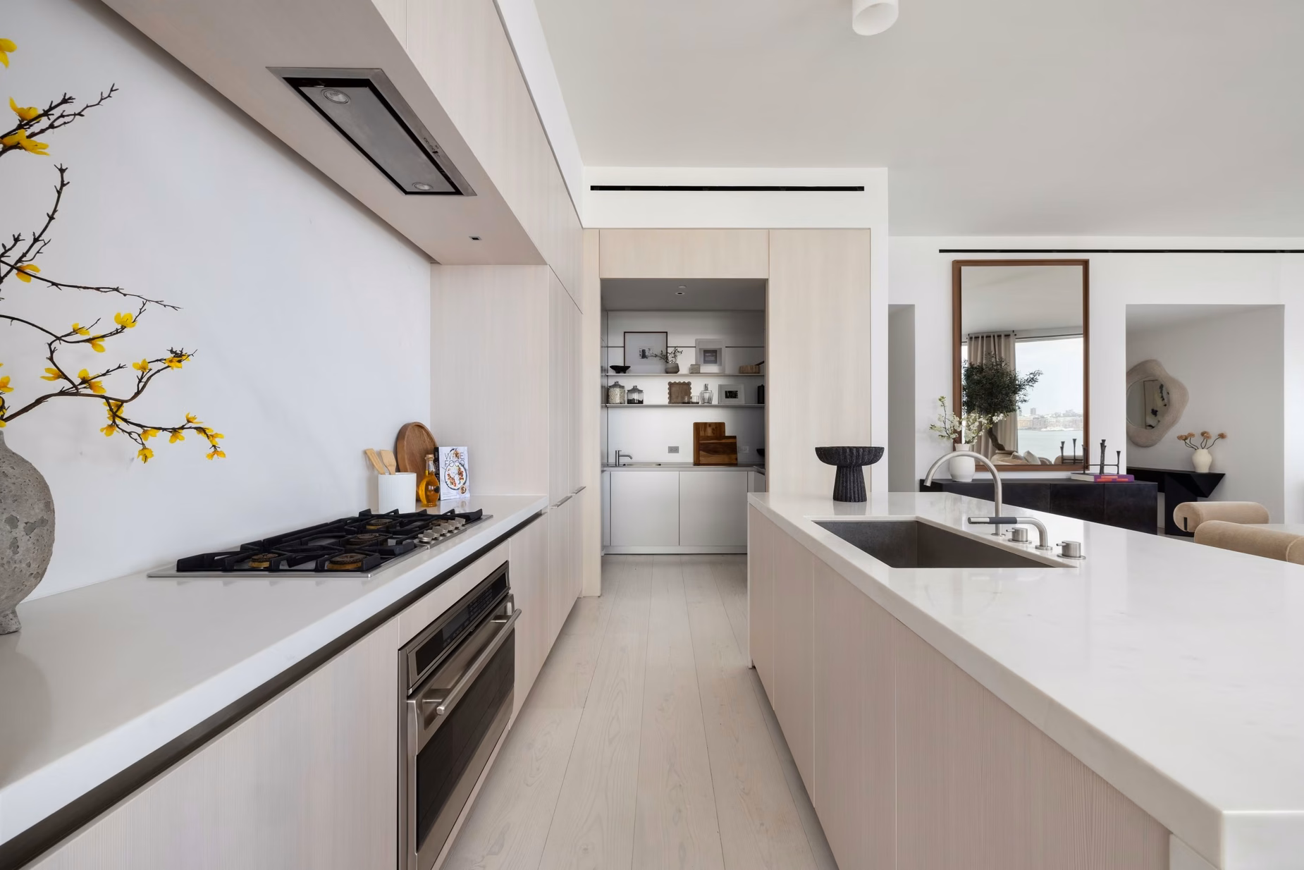 Justin Bieber Hailey Bieber New York house kitchen