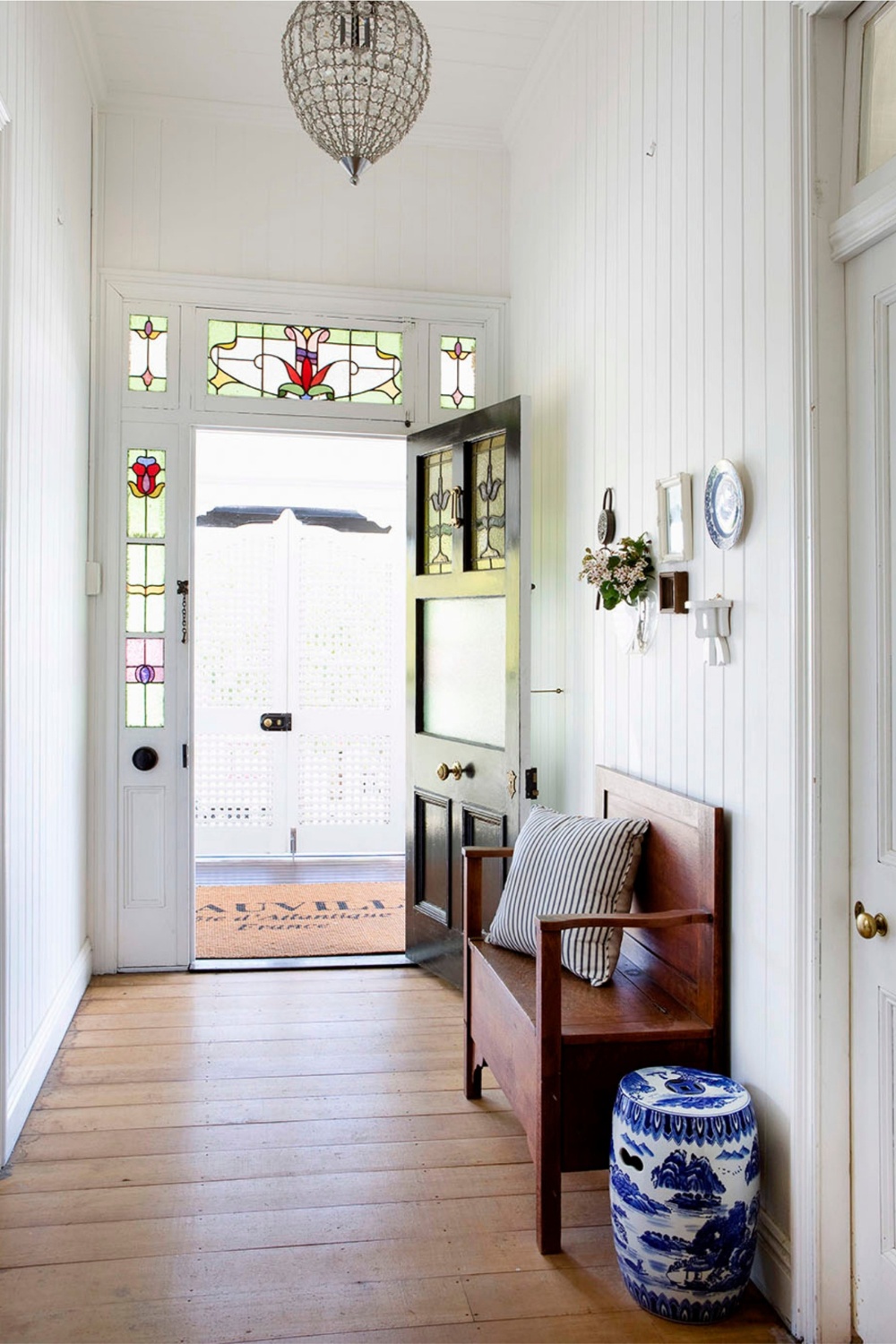Queenslander entrance hallway