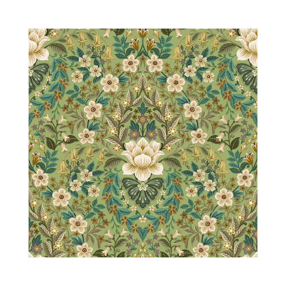 Flora flower ornament wallaper