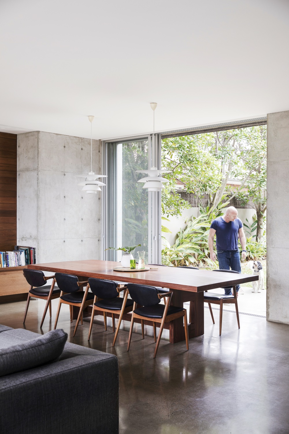 Matt Moran at home dining room